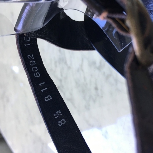 AUTHENTIC ROBERT CLERGERIE WEDGE PLATFROM SANDALS 38.5 - 8 1/2 - Picture 5 of 7